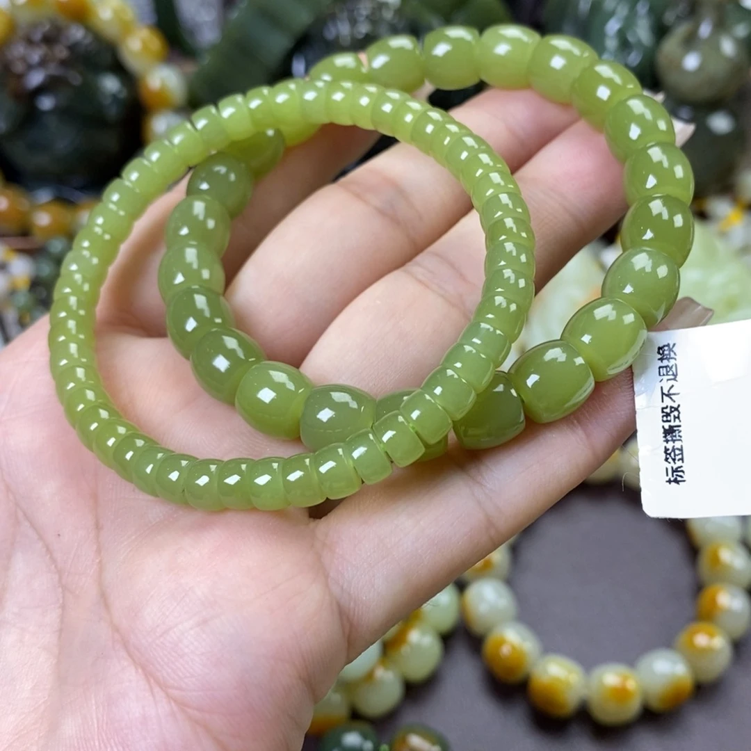 手串未镶嵌透闪石质玉爱**释