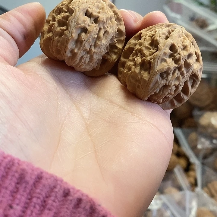 文玩核桃把件39白狮子