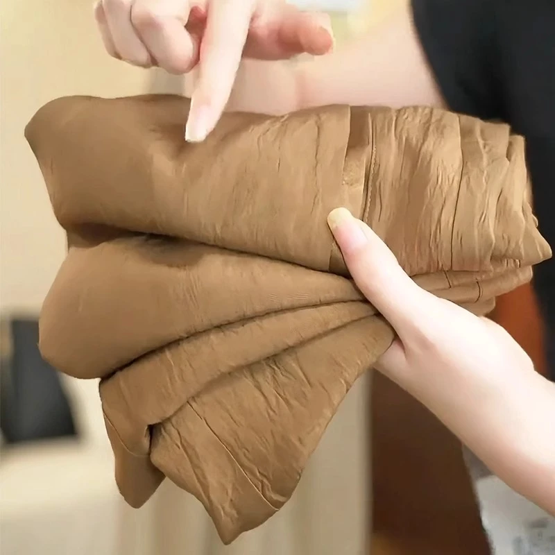 醋酸冰丝哈伦裤女2025夏季新款凉凉裤薄款防晒松紧腰休闲香蕉裤子