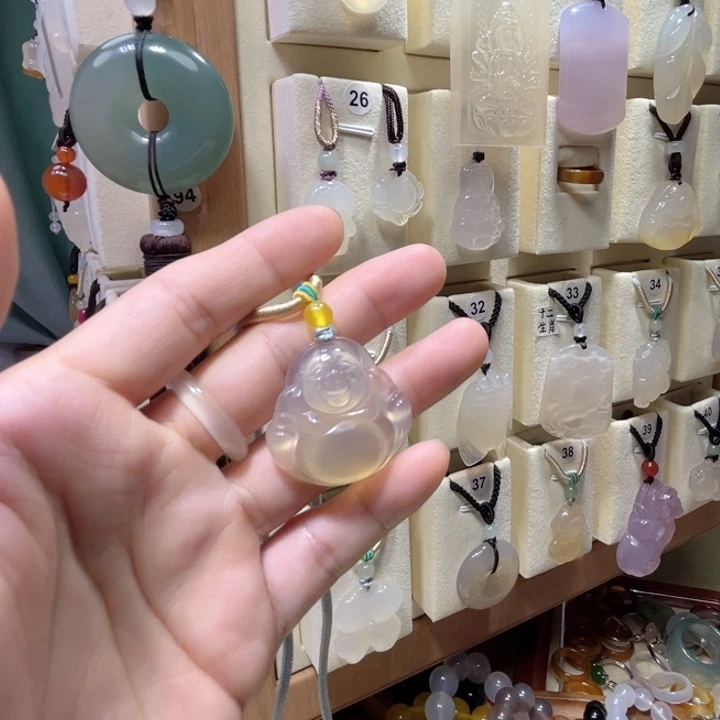 玛瑙/玉髓颈饰未镶嵌嘿