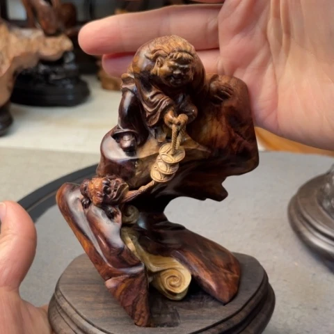 【闪购商品】黄花梨/降香黄檀把件………………….