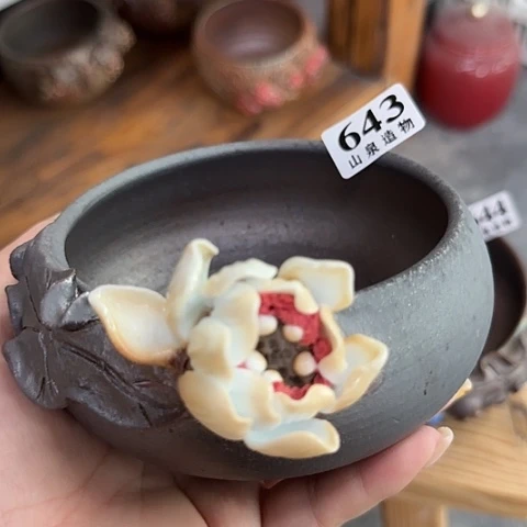 瓷片柴烧柴烧柴烧643