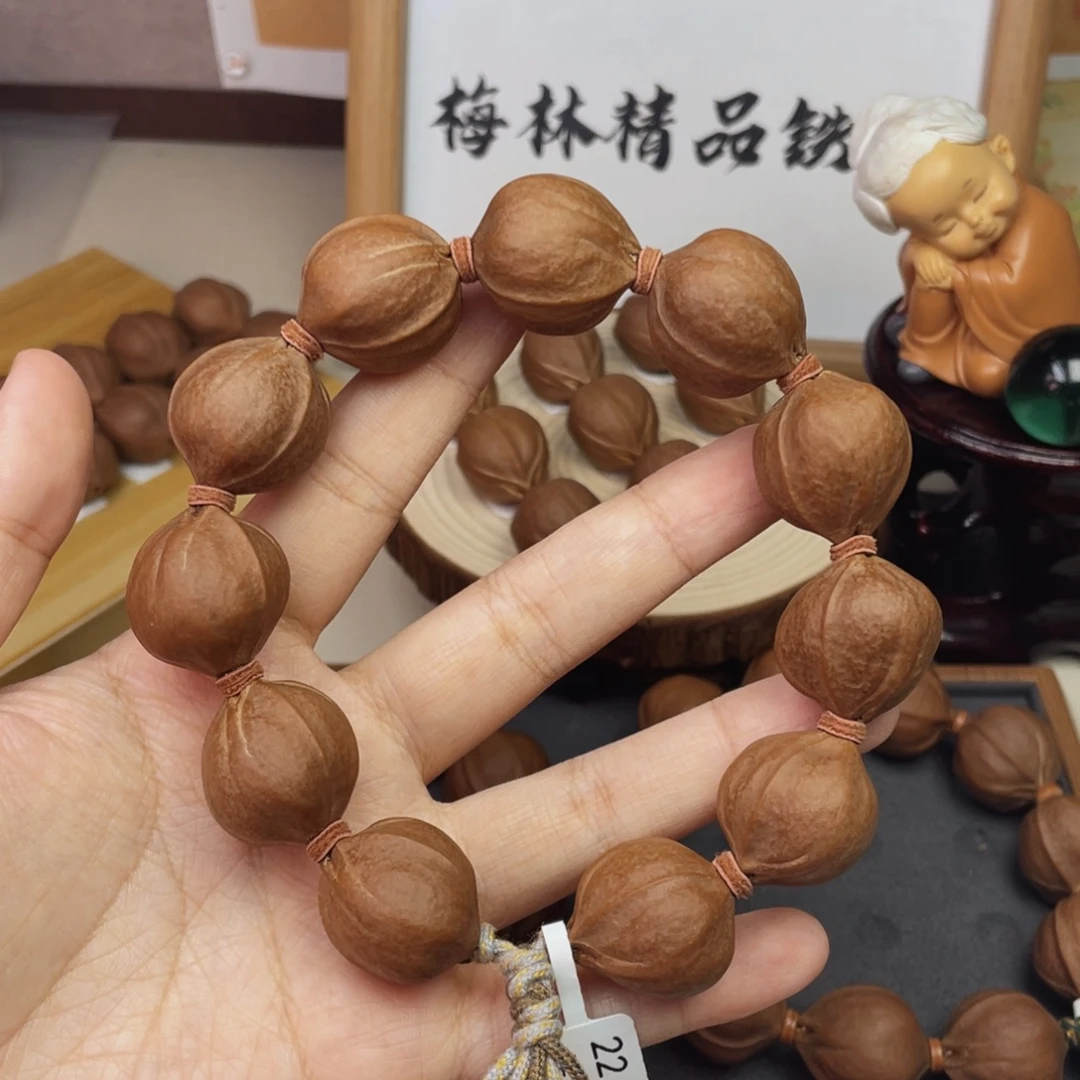 小***啊手串/手链橄榄核22.524梅林铁核