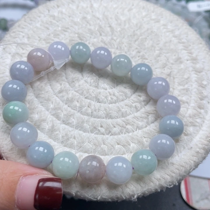 翡翠未镶嵌手链天然A货缅甸翡翠10