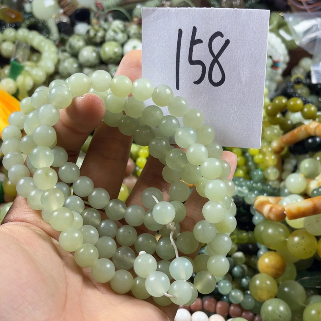 未镶嵌蛇纹石玉手串