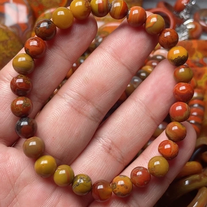 玛瑙/玉髓手串未镶嵌