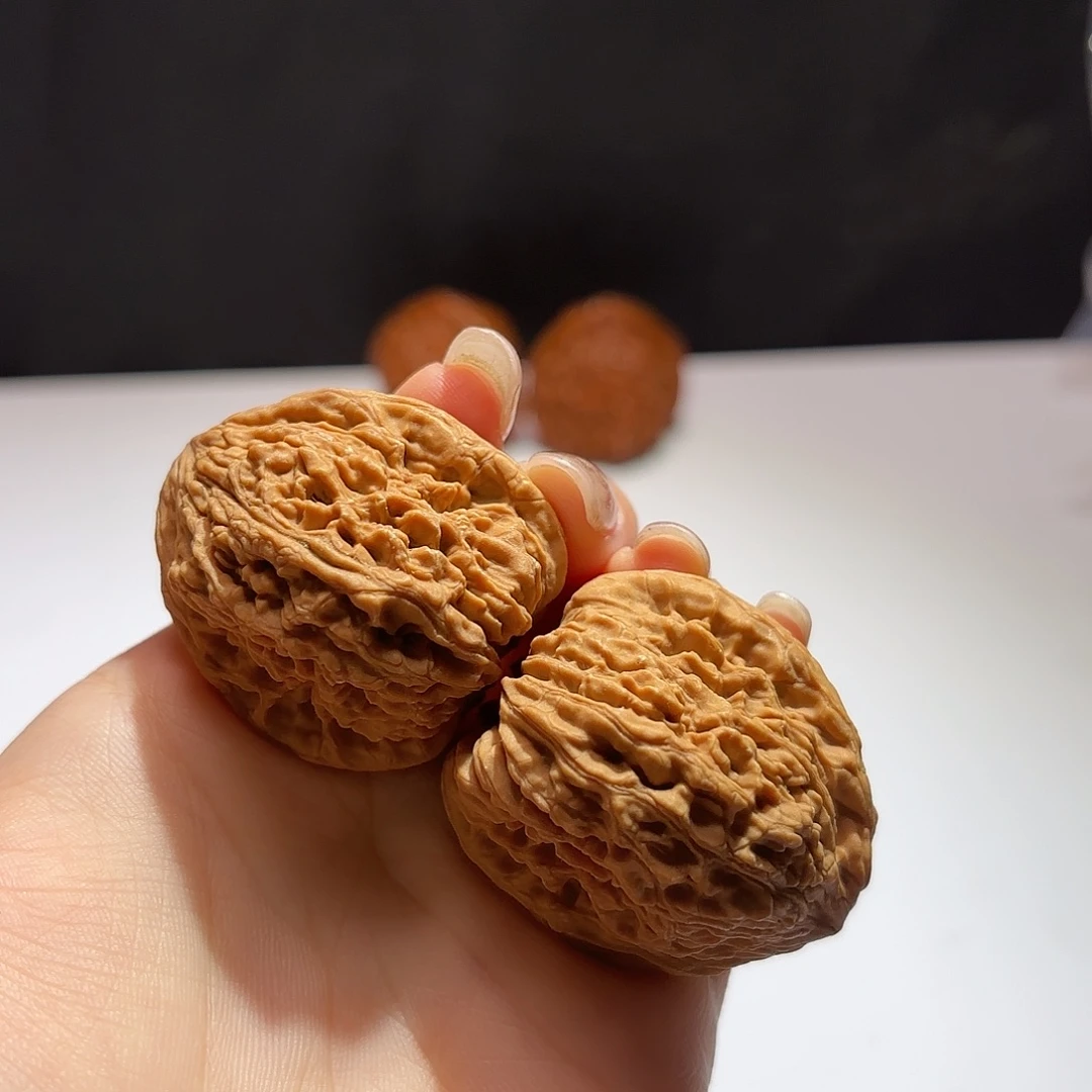 吊坠文玩核桃4号链接拉丝高炮