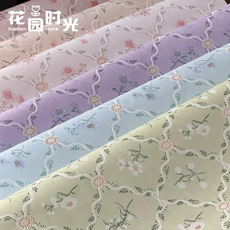 【花园时光】伯利庄园系列包装纸花束包花纸防水高级风华艺术纸