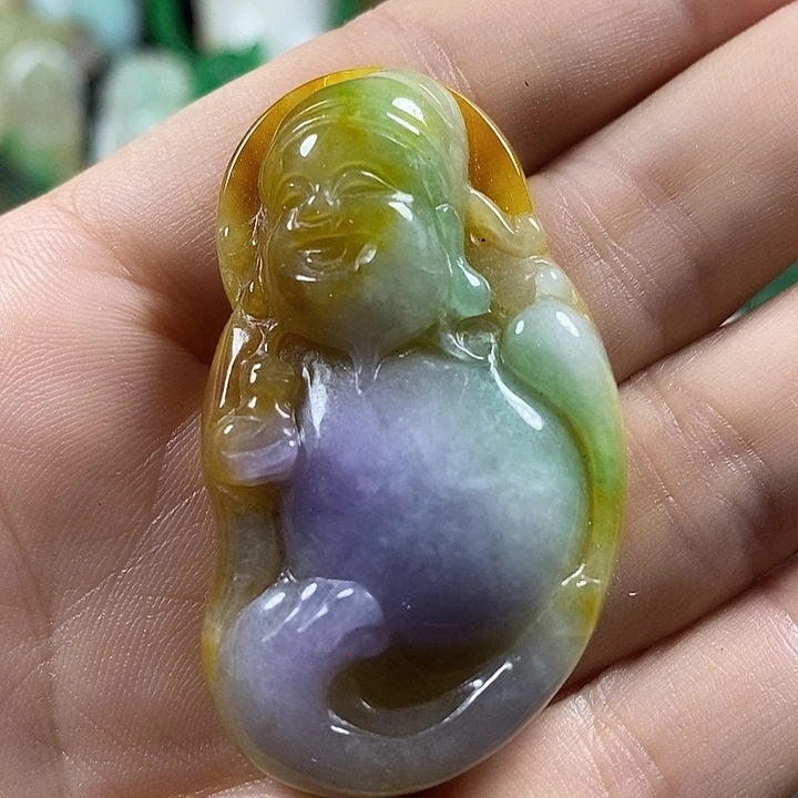 紫金钵盂菩提吊坠