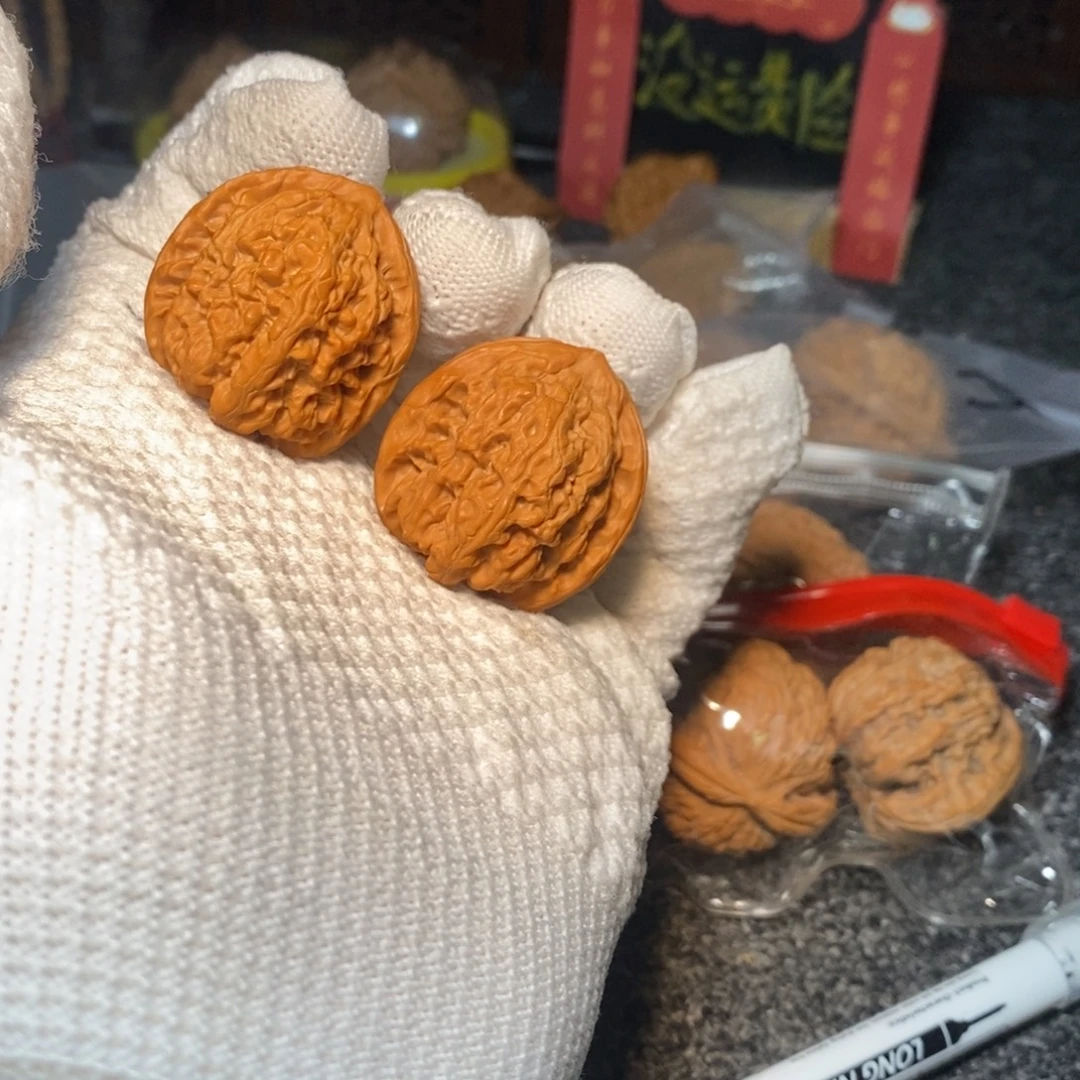 把件文玩核桃野牛