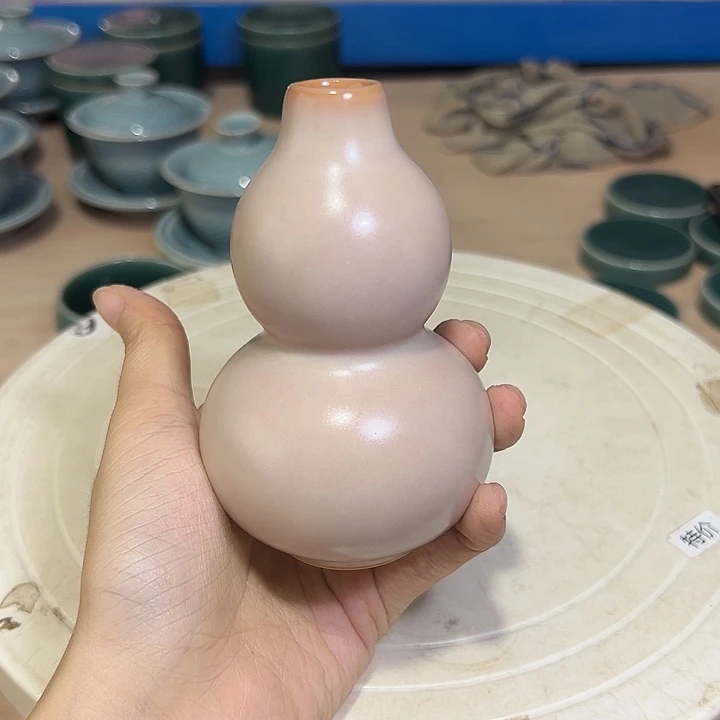 龙泉云间青瓷小米茶器