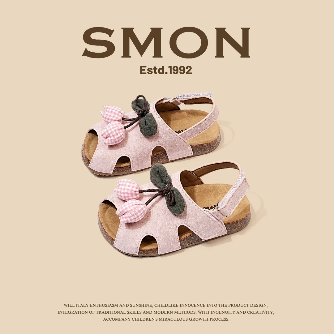 书萌公主凉鞋2025夏季新款儿童沙滩鞋女童夏鞋透气网鞋小童休闲鞋