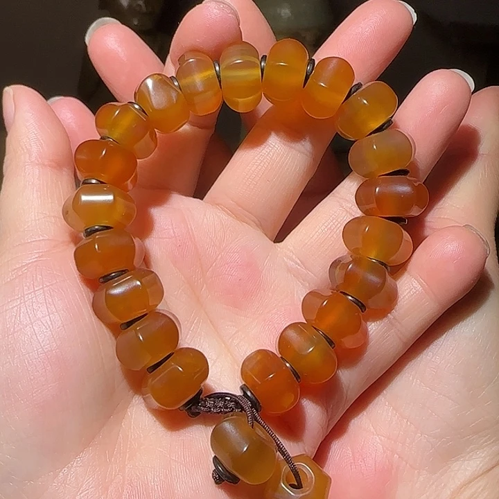 玛瑙/玉髓未镶嵌手链