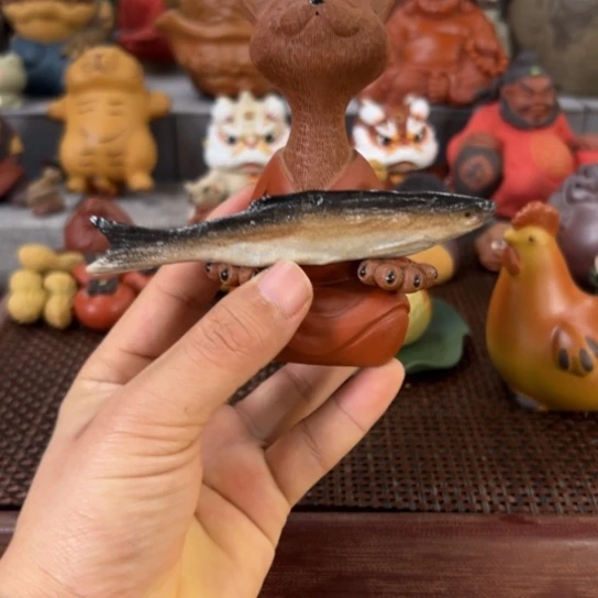 紫砂茶宠蝈*紫砂茶器