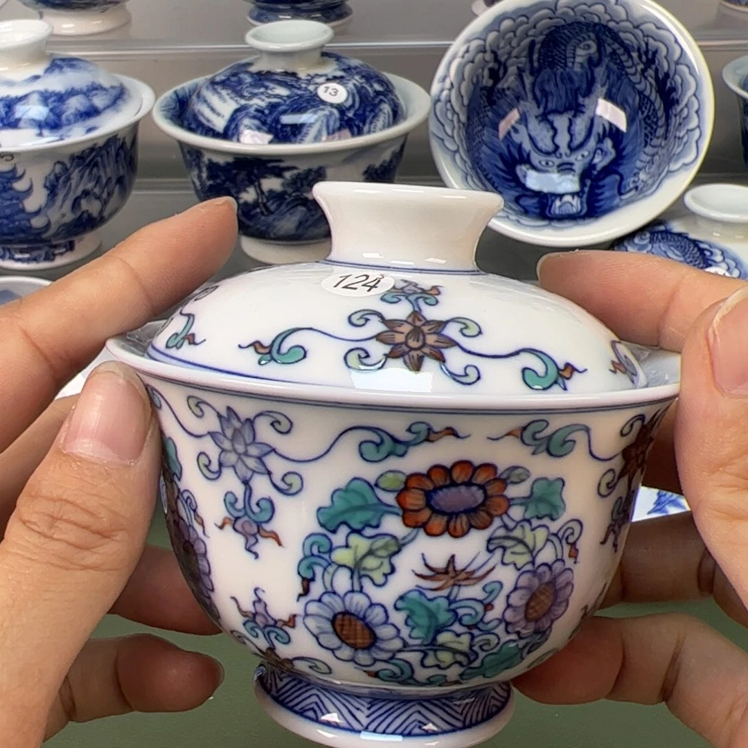 木木景德镇纯手绘茶具124