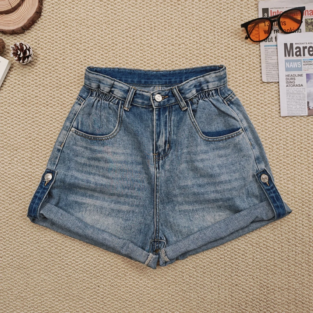 2025春季新款做旧休闲牛仔短裤0899