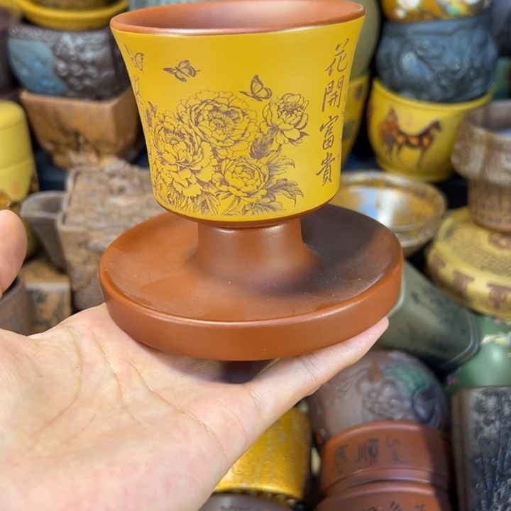 茶杯紫砂宜兴紫砂杯