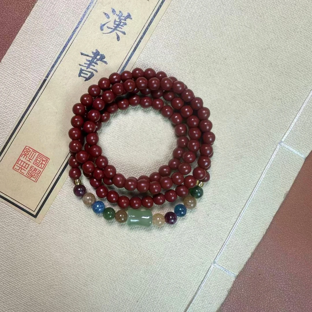 F-640精美砂砂碧玺女士多圈手串（不带礼盒）