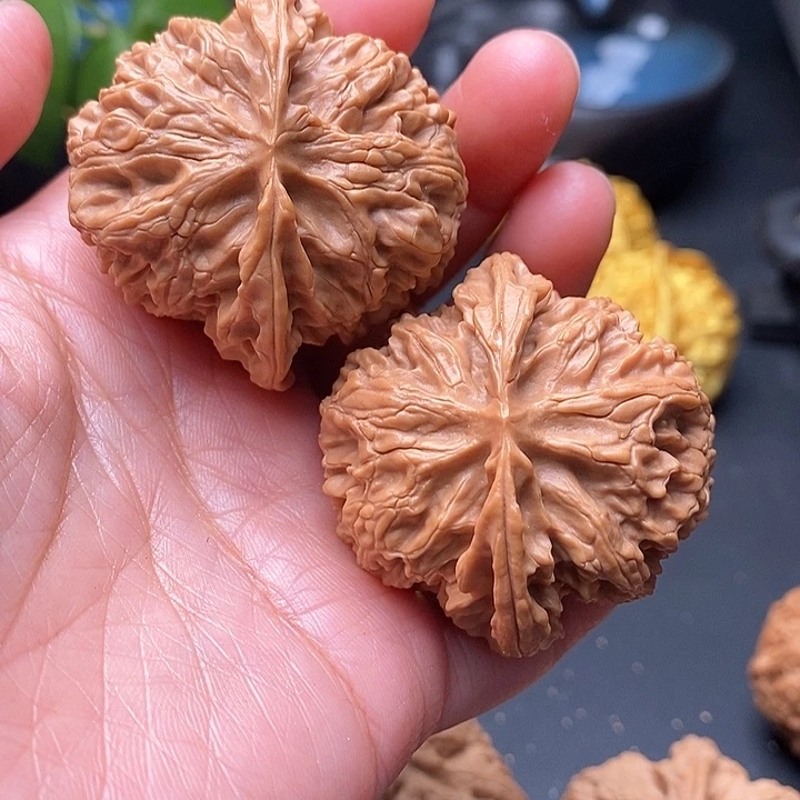 把件文玩核桃苹果44尺