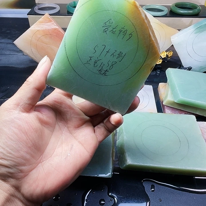 【闪购商品】东陵石手镯未镶嵌爱**夕加工定制