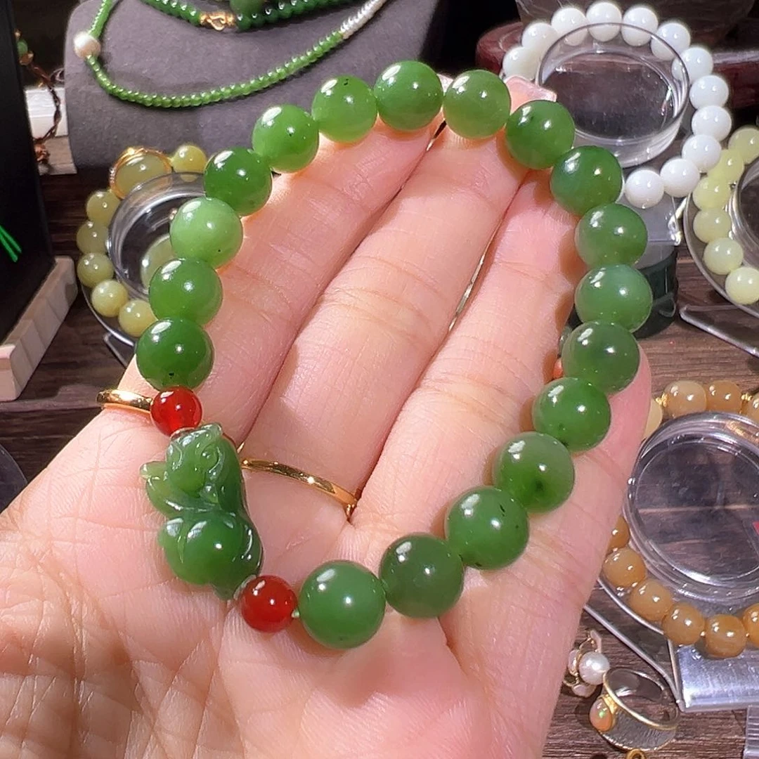 和田玉手链未镶嵌