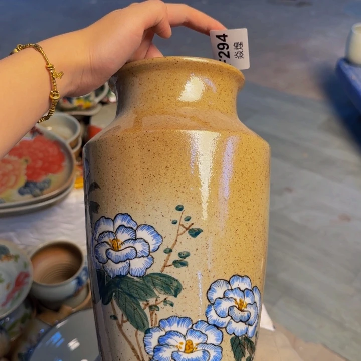 瓷片景德镇陶瓷手工手绘