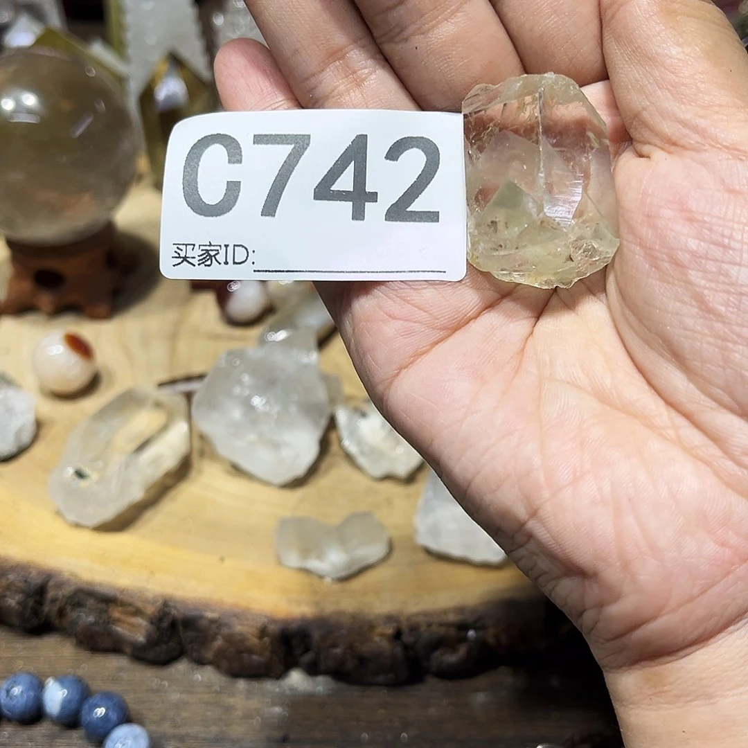 未镶嵌珠宝半成品水晶N****t多样性发其一微瑕