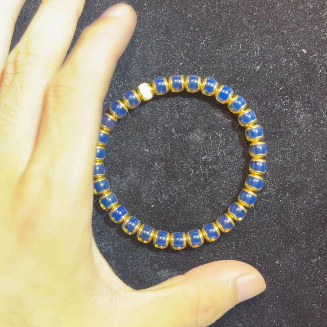 银S925镀金镶嵌琥珀珠宝奇石7mm灯笼