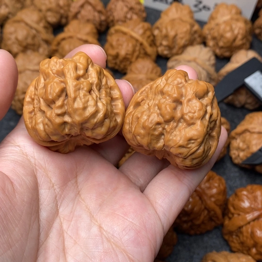 文玩核桃把件海*蓝蛤蟆37