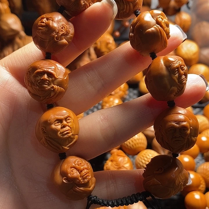 吊坠橄榄核三疯罗汉