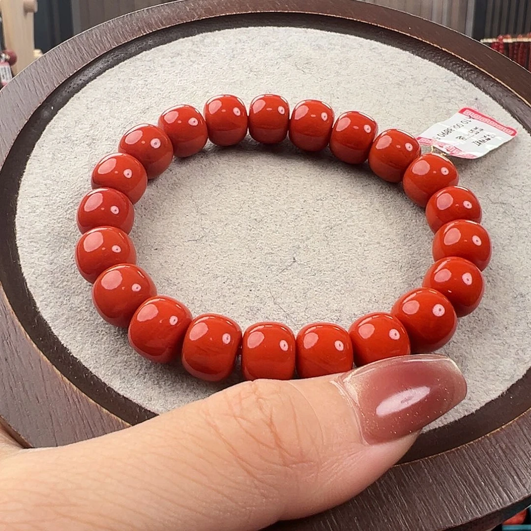 南红玛瑙手串未镶嵌