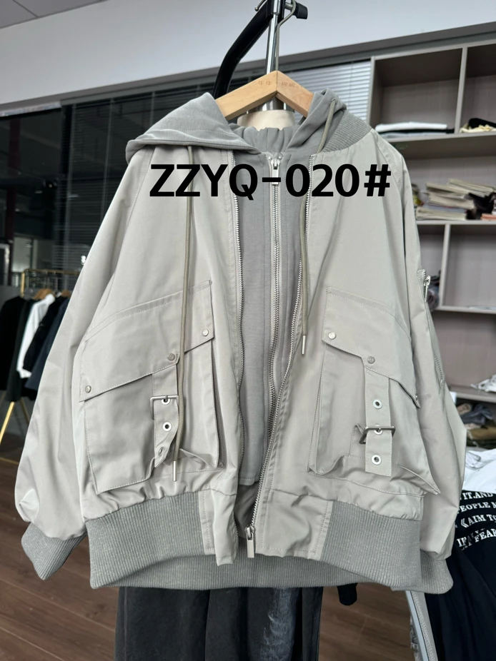 ZZY - 020 高货拼接重工冲锋衣外套