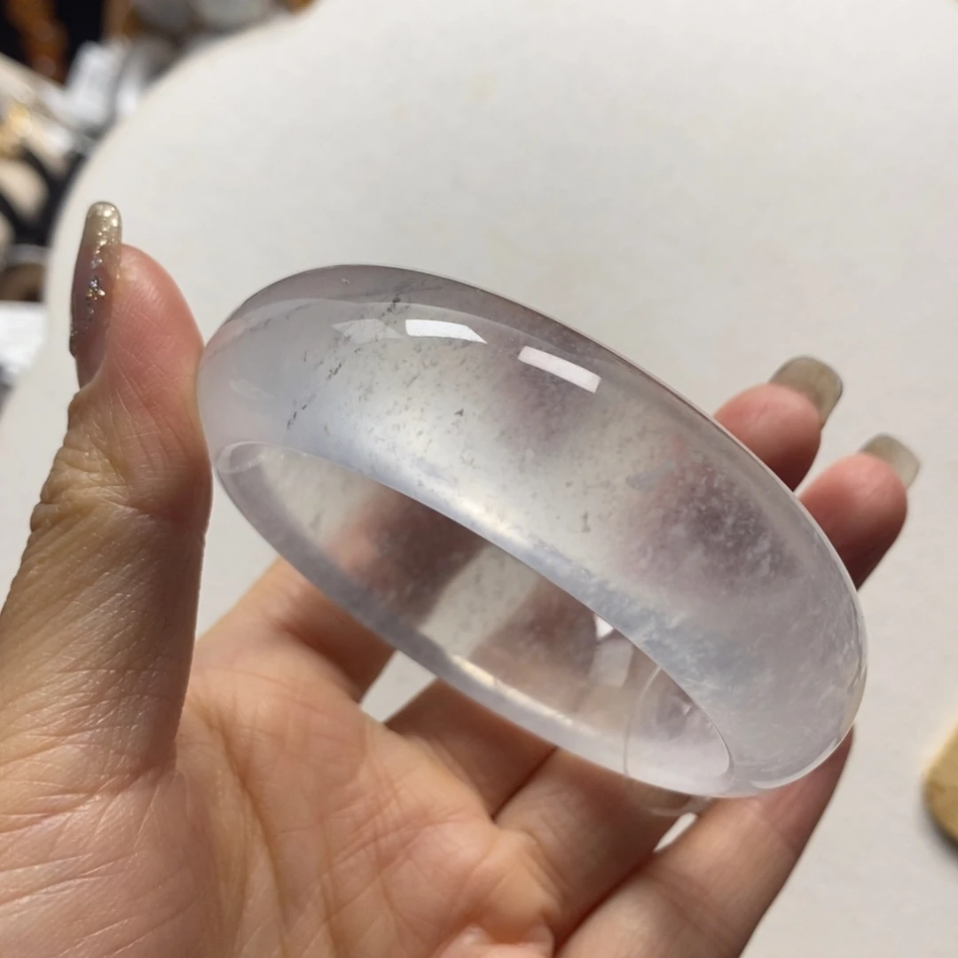 石英质玉未镶嵌手镯53-54