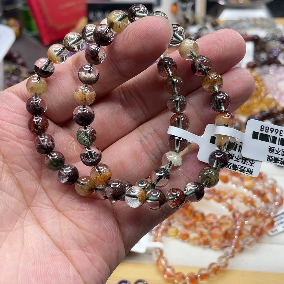 未镶嵌手链水晶多样性发货发一条