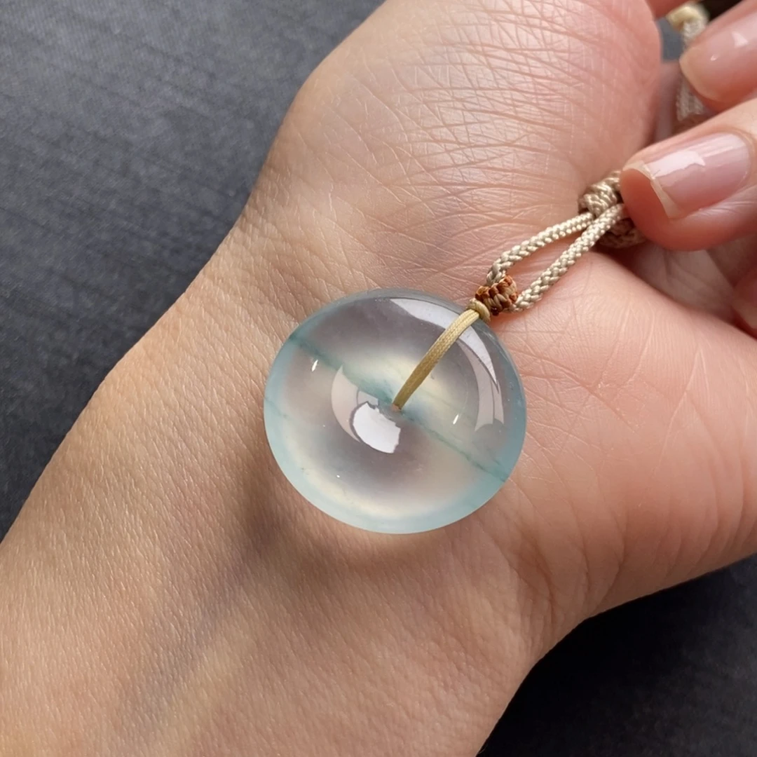 翡翠未镶嵌颈饰23.7-5.6