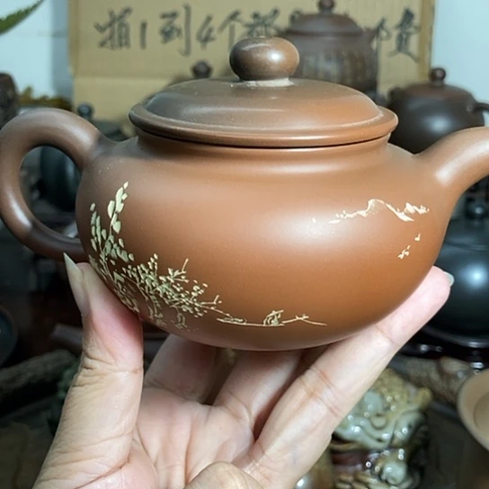 陶土手工仿古茶壶