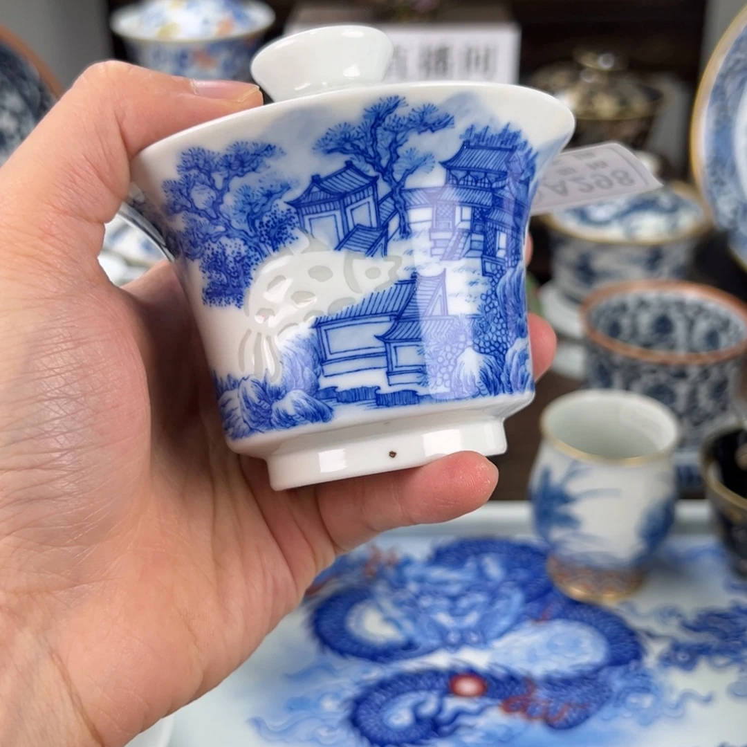 小***孩景德镇手工手绘陶瓷