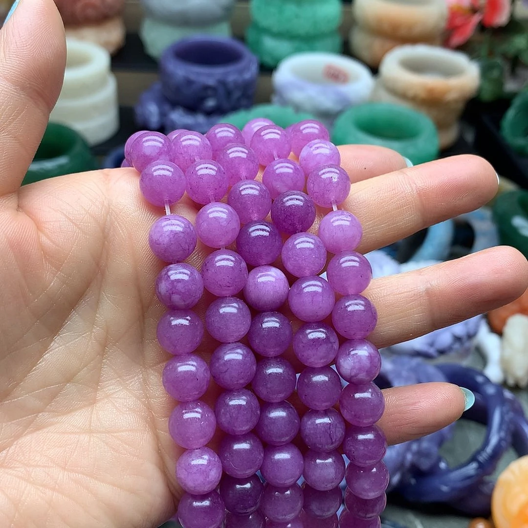 毛衣链未镶嵌石英质玉