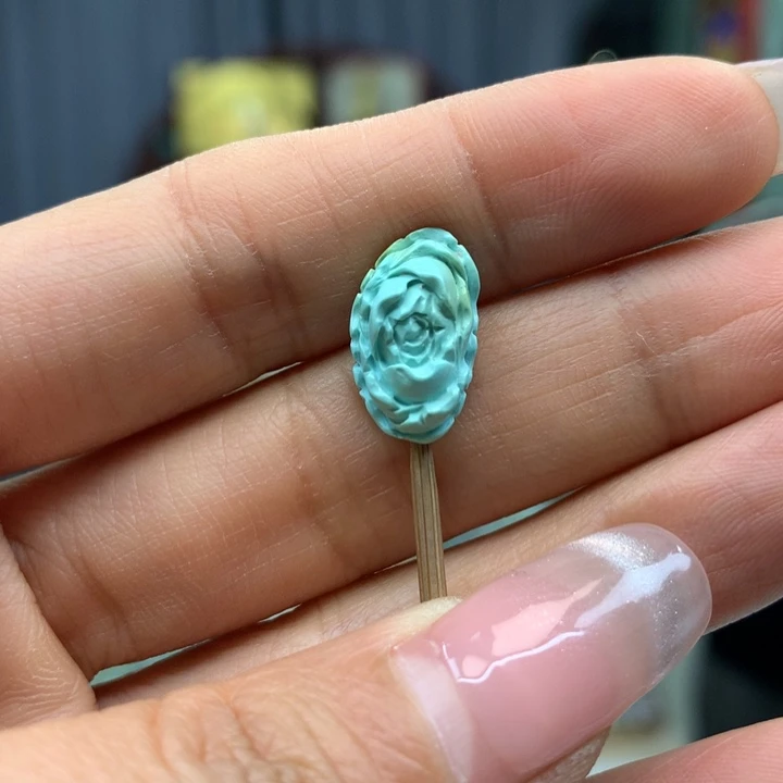 绿松石未镶嵌配饰