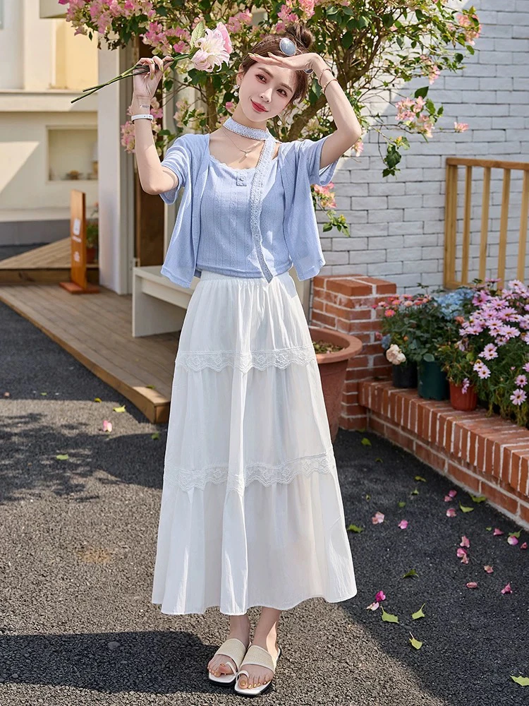 6082蕾丝吊带套装【C2】