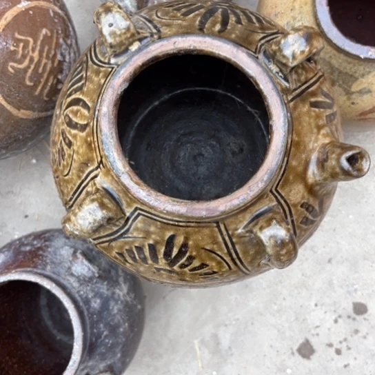 红陶卡*静马口窑罐子