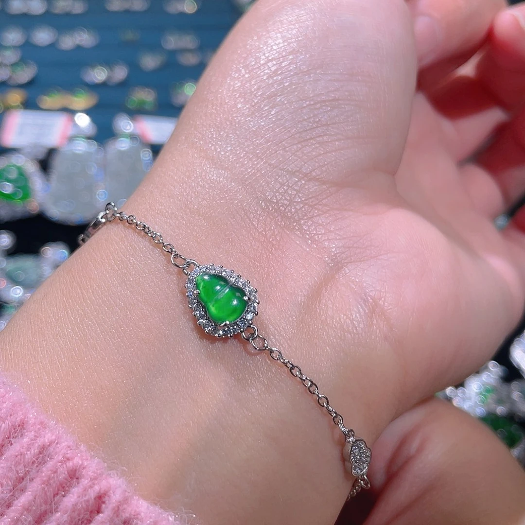 未镶嵌手链翡翠手链