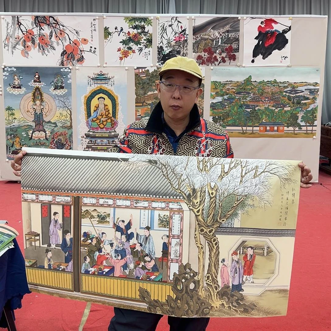 国画马宁晞老师艺术精品