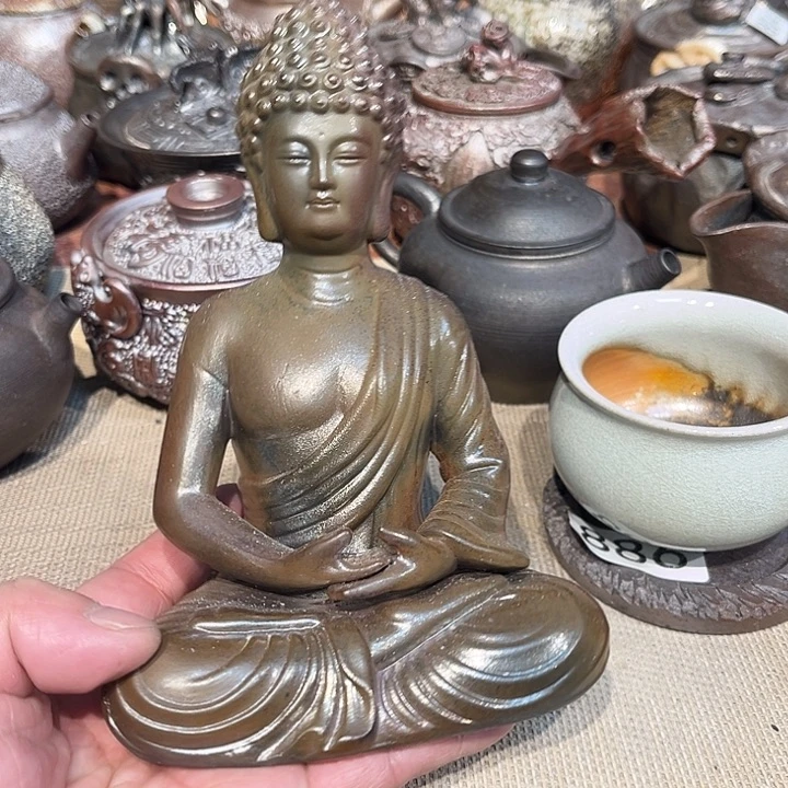 柴烧裸烧茶具福利016