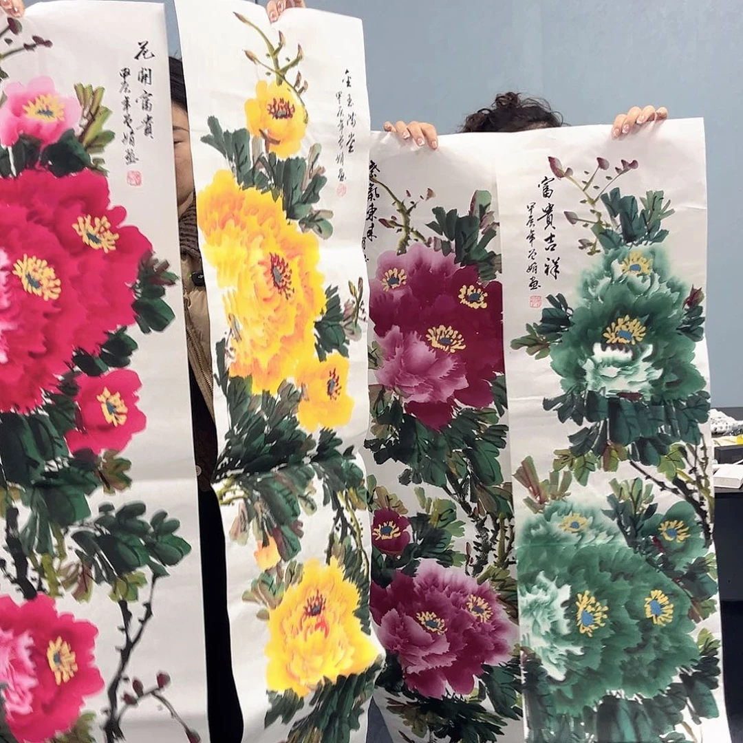 国画国画老师作品