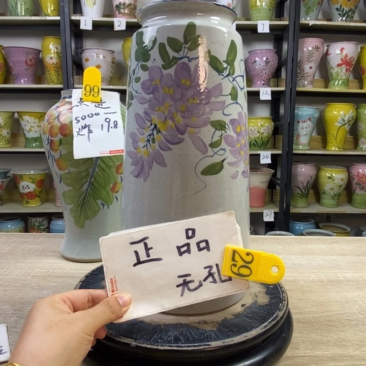 景德镇高温陶瓷花盆