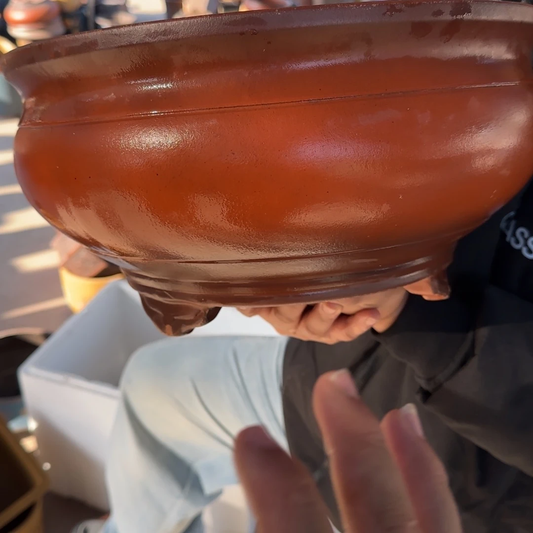 紫砂花盆口径30.15口径