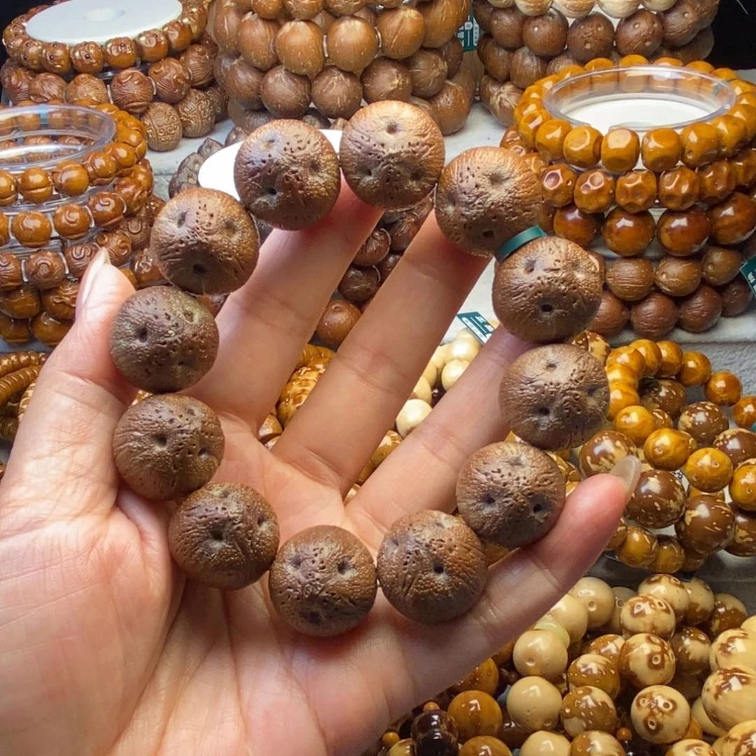 手串紫金鼠原皮纯圆21.5