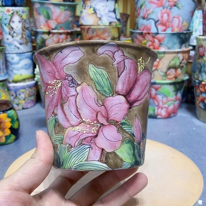 景德镇艺术手绘作品