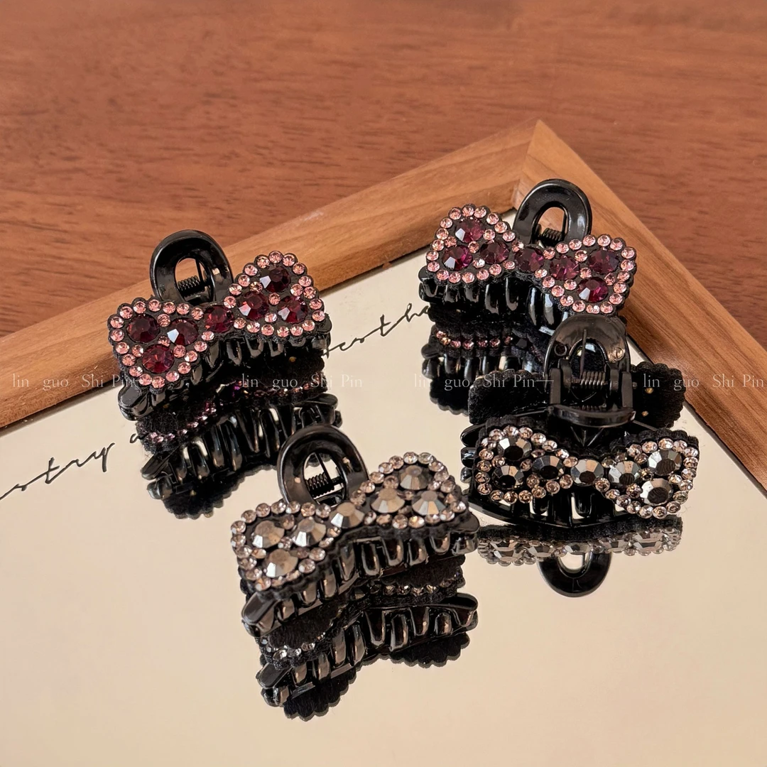 精致水钻小抓夹迷你气质百搭简约碎发夹公主头发夹